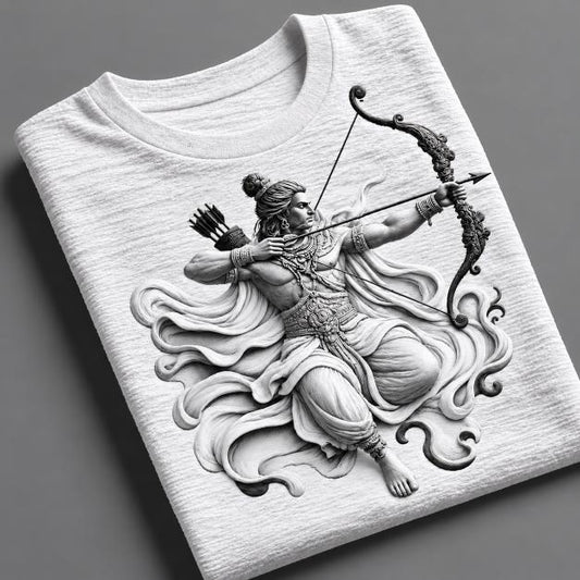 Lord Rama Eternal Light White T-Shirt