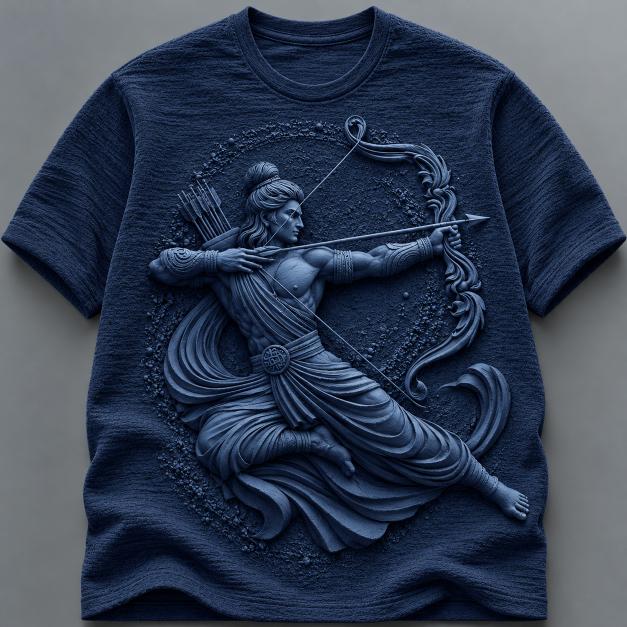 Lord Rama Supreme Aura White T-Shirt