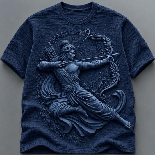 Lord Rama Supreme Aura White T-Shirt