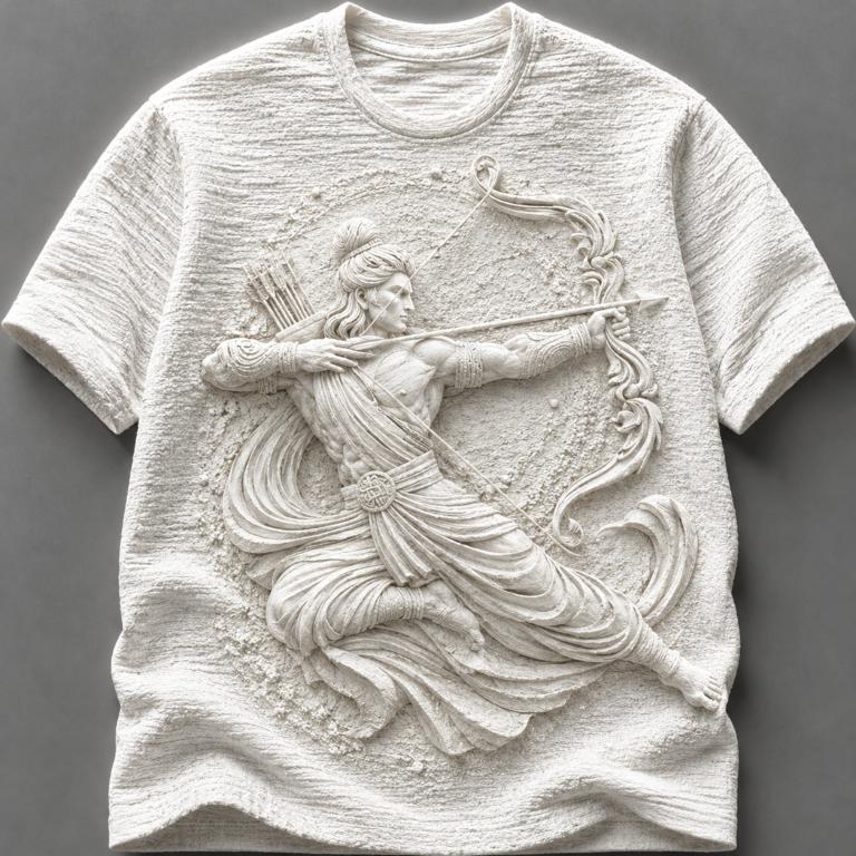 Lord Rama Supreme Aura White T-Shirt