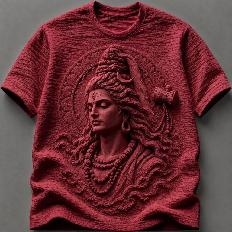 Lord Shiva Supreme Himalayan Force T-Shirt