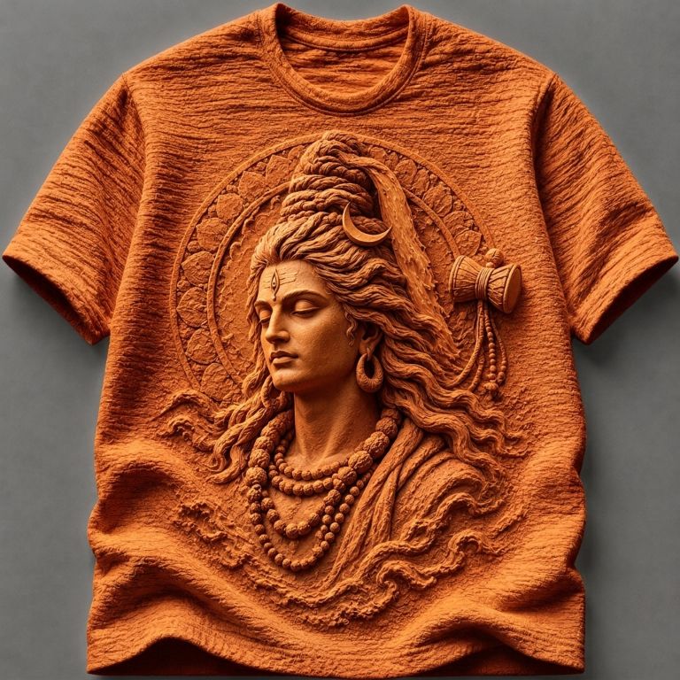 Lord Shiva Supreme Himalayan Force T-Shirt